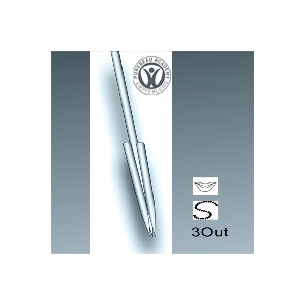 6323.003TO kolme peaga kontuurnõel outliner (20 tk)