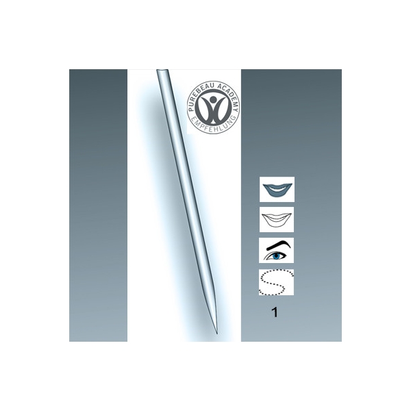 6323.001 - 1T 1 peaga tavaline nõel (20 tk) Purebeau