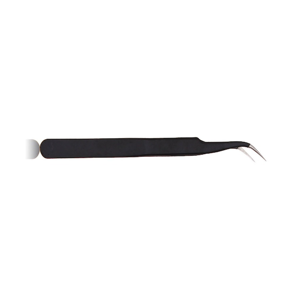 Kõverad pintsetid BLACK STAR