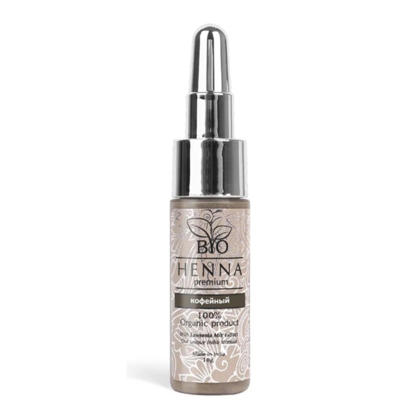 Bio Henna Premium kohvipruun, 10 ml