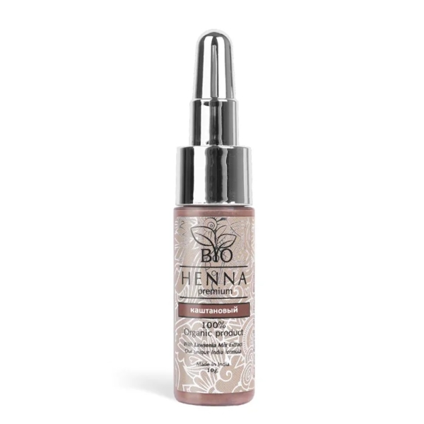 BIO Henna PREMIUM (kastanpruun), 10 ml