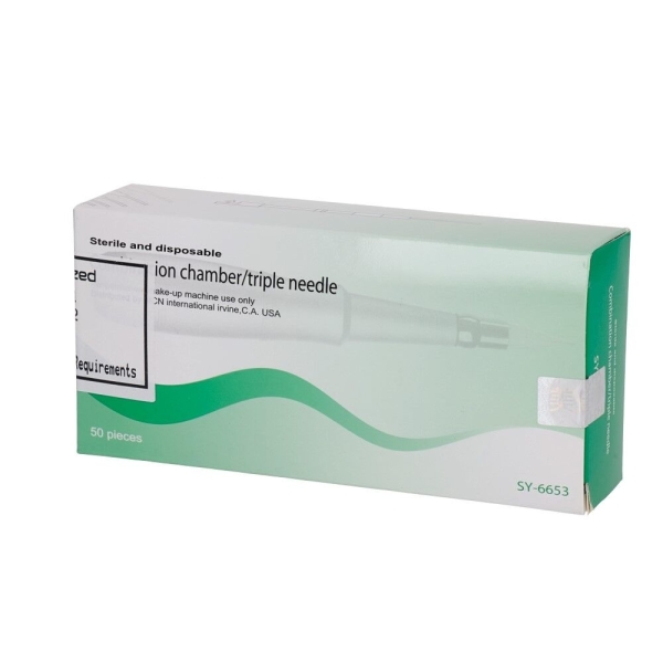 Silver Line: 3-peaga ümmargune nõel, 50tk