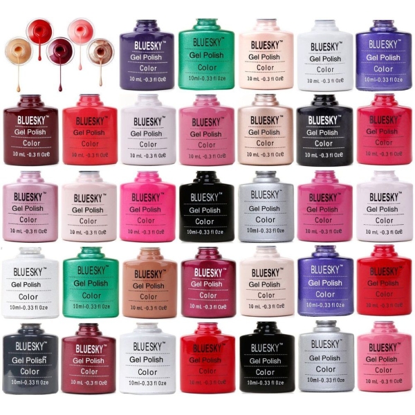 Color Gel Polish CATS EYE (magnetic) 10 ml Bluesky