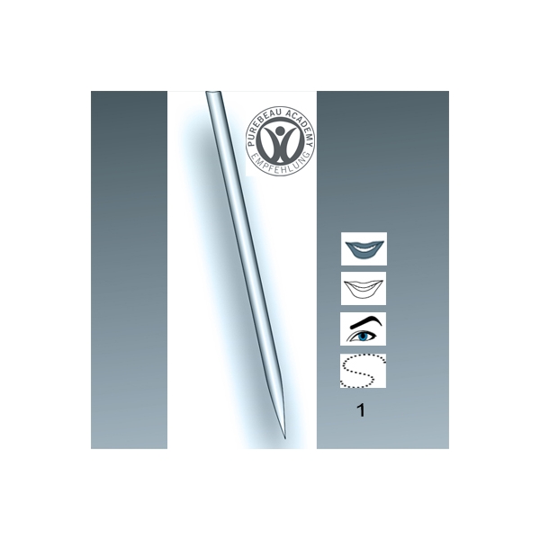 6322.001 NANO 1 peaga ultrapeenike nõel (20 tk)