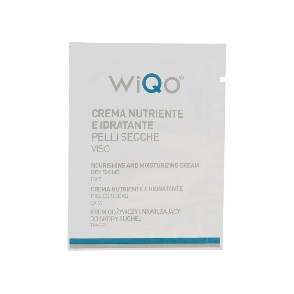 WiQo Crema Nutriente Nourishing and Moisturizing Cream Dry Skin, 3 ml