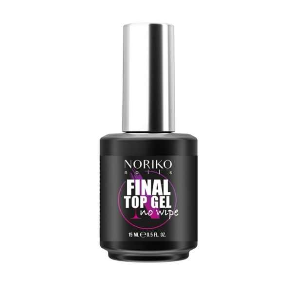 NORIKO Nails FINAL TOP Gel No Wipe 15 ml