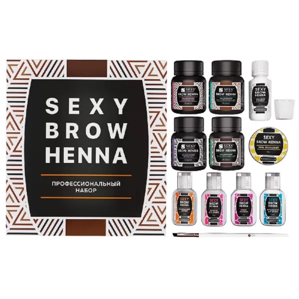 INNOVATOR COSMETICS Brow Henna kulmuhenna komplekt